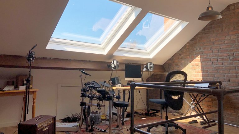 Soundproofing an Attic Studio